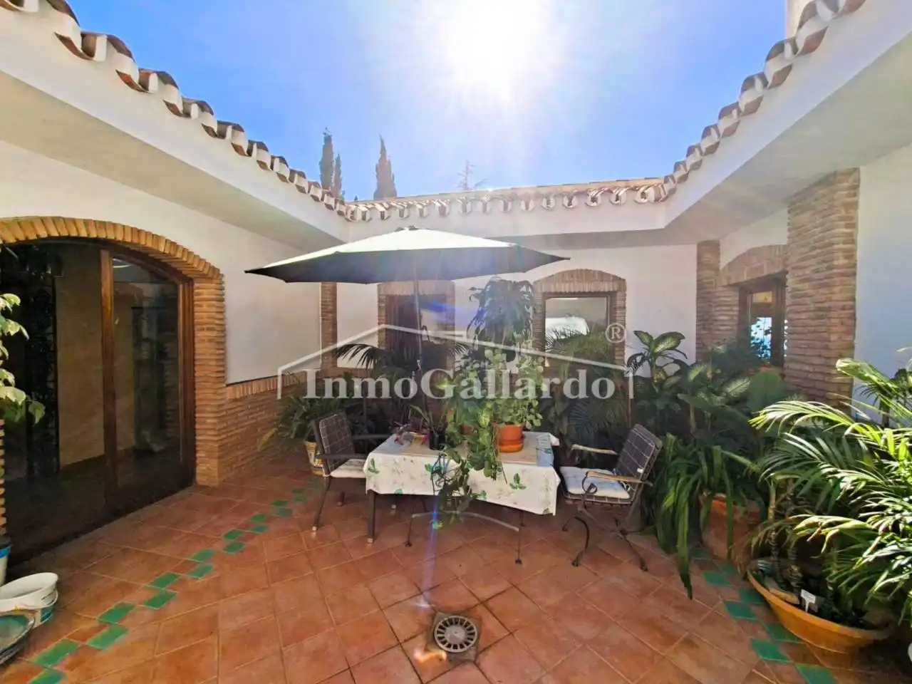 Exterior view of Houses for sale in Málaga  with Air Conditioner, Private garden and Parquet flooring