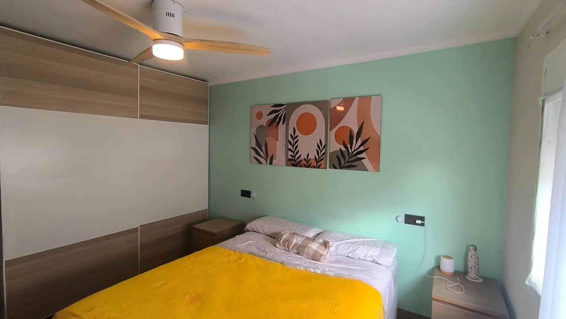 Schlafzimmer von Wohnung zum Verkauf in Tarragona mit Klimaanlage, Parkett und Terrasse