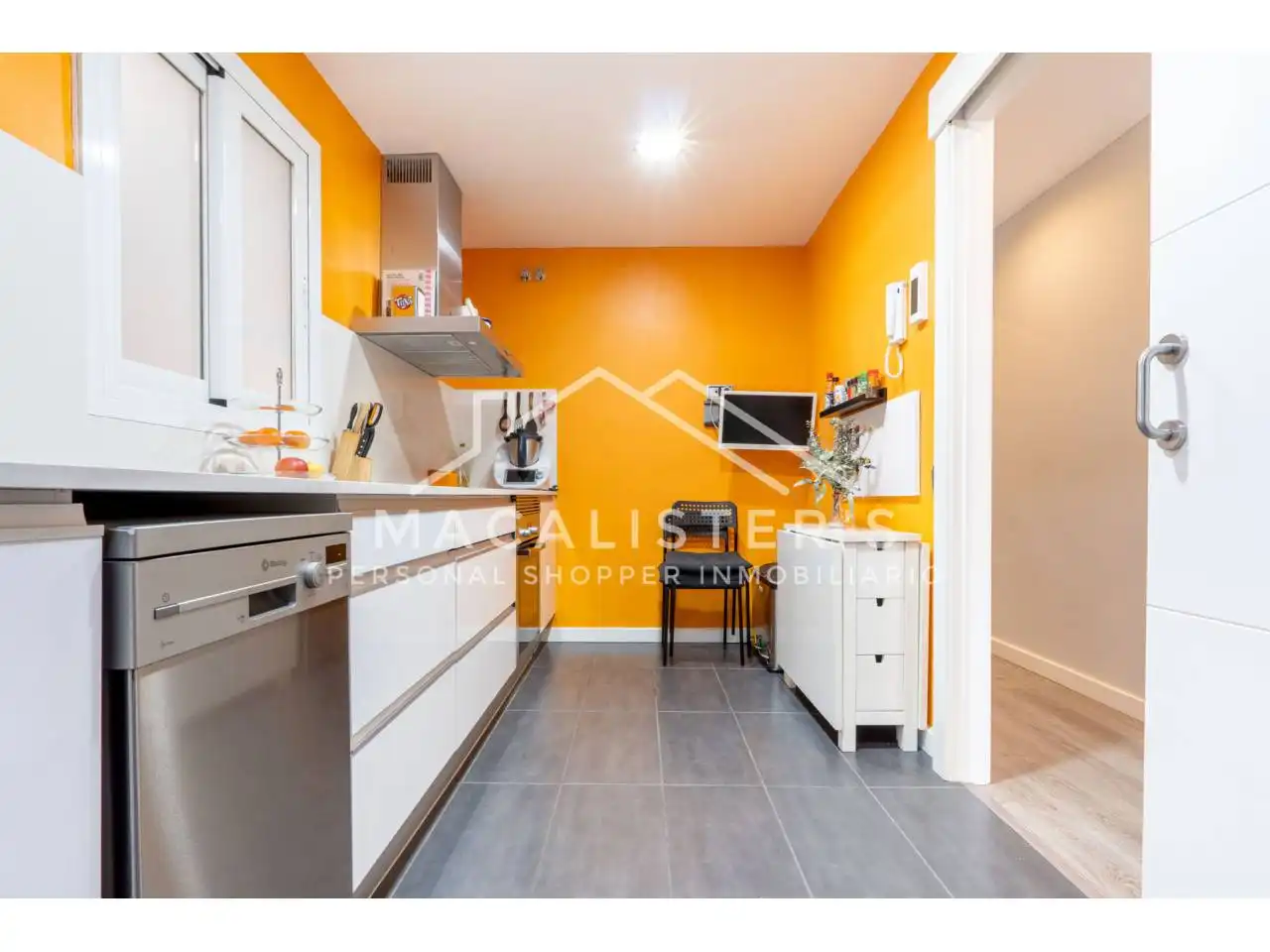 Kitchen of Flat for sale in Premià de Mar  with Air Conditioner, Heating and Parquet flooring