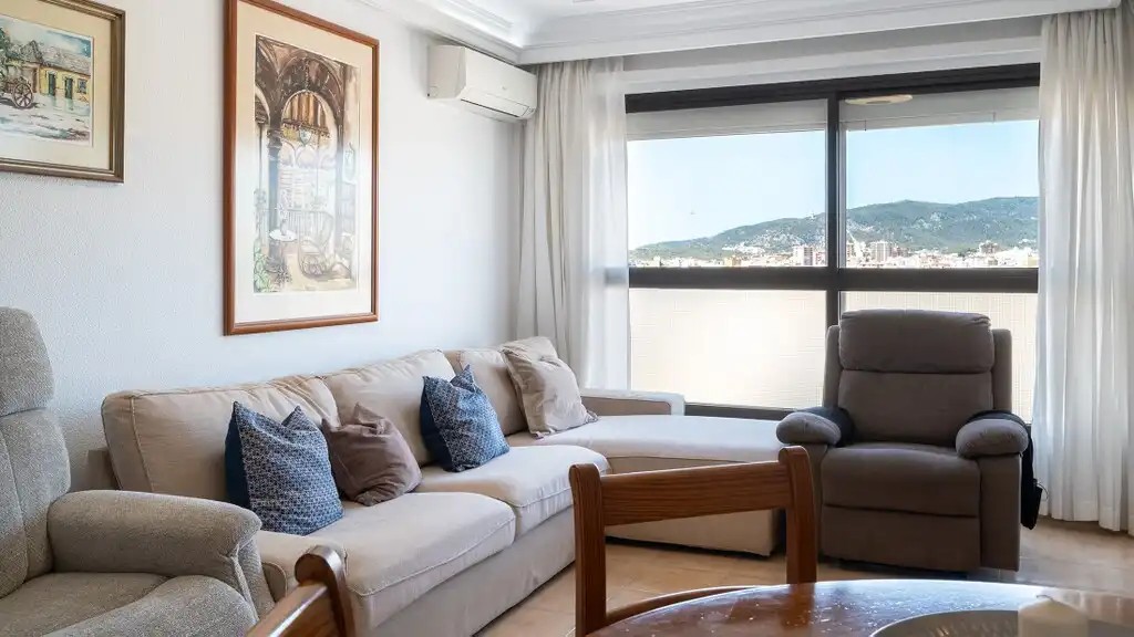 Sala de estar de Apartamento en venta en  Palma de Mallorca con Aire acondicionado y Terraza