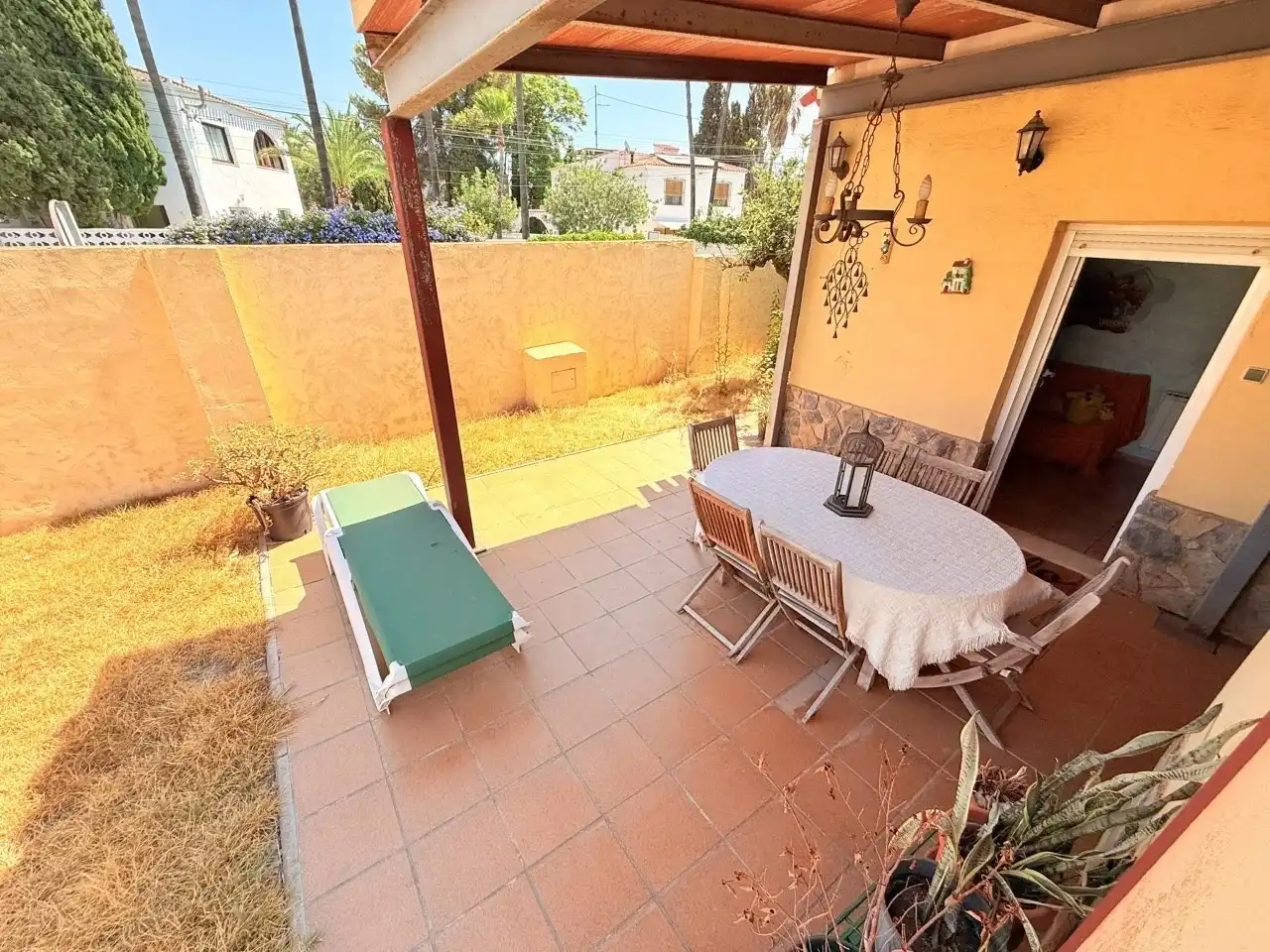 Terrassa de Casa o xalet en venda en L'Alfàs del Pi amb Jardí privat, Terrassa i Piscina