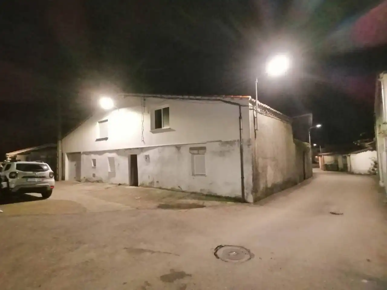 Vista exterior de Casa adosada en venta en El Bodón  con Calefacción y Amueblado