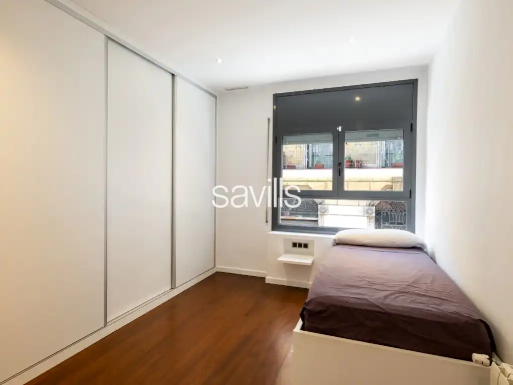 Schlafzimmer von Haus oder Chalet zur Miete in Barcelona mit Privatgarten und Schwimmbad