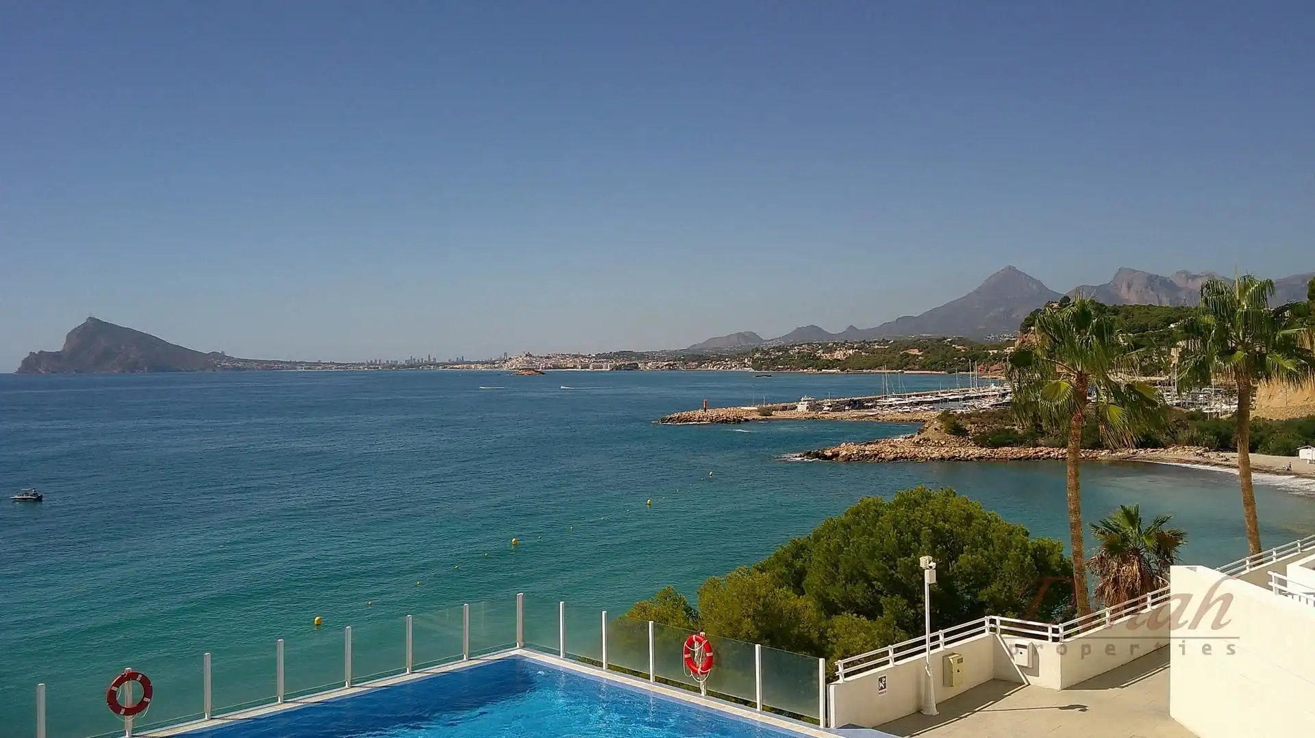 Schwimmbecken von Wohnungen zur Miete in Altea mit Klimaanlage, Heizung und Möbliert