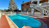 Swimming pool of House or chalet for sale in Fuentenovilla  with Air Conditioner, Heating and Terrace