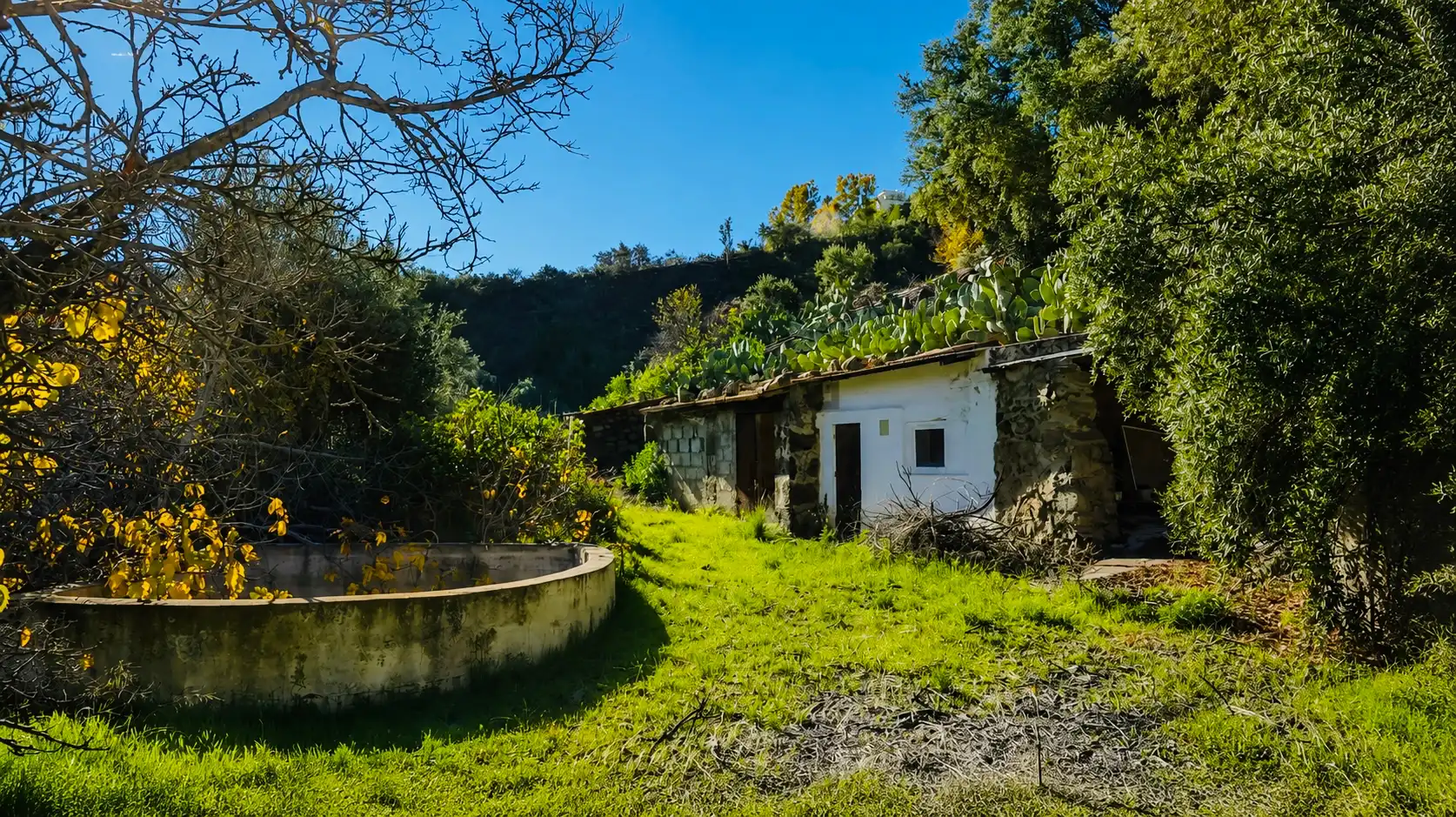 Vista exterior de Casa adosada en venda en San Bartolomé de Tirajana amb Aire condicionat, Calefacció i Jardí privat