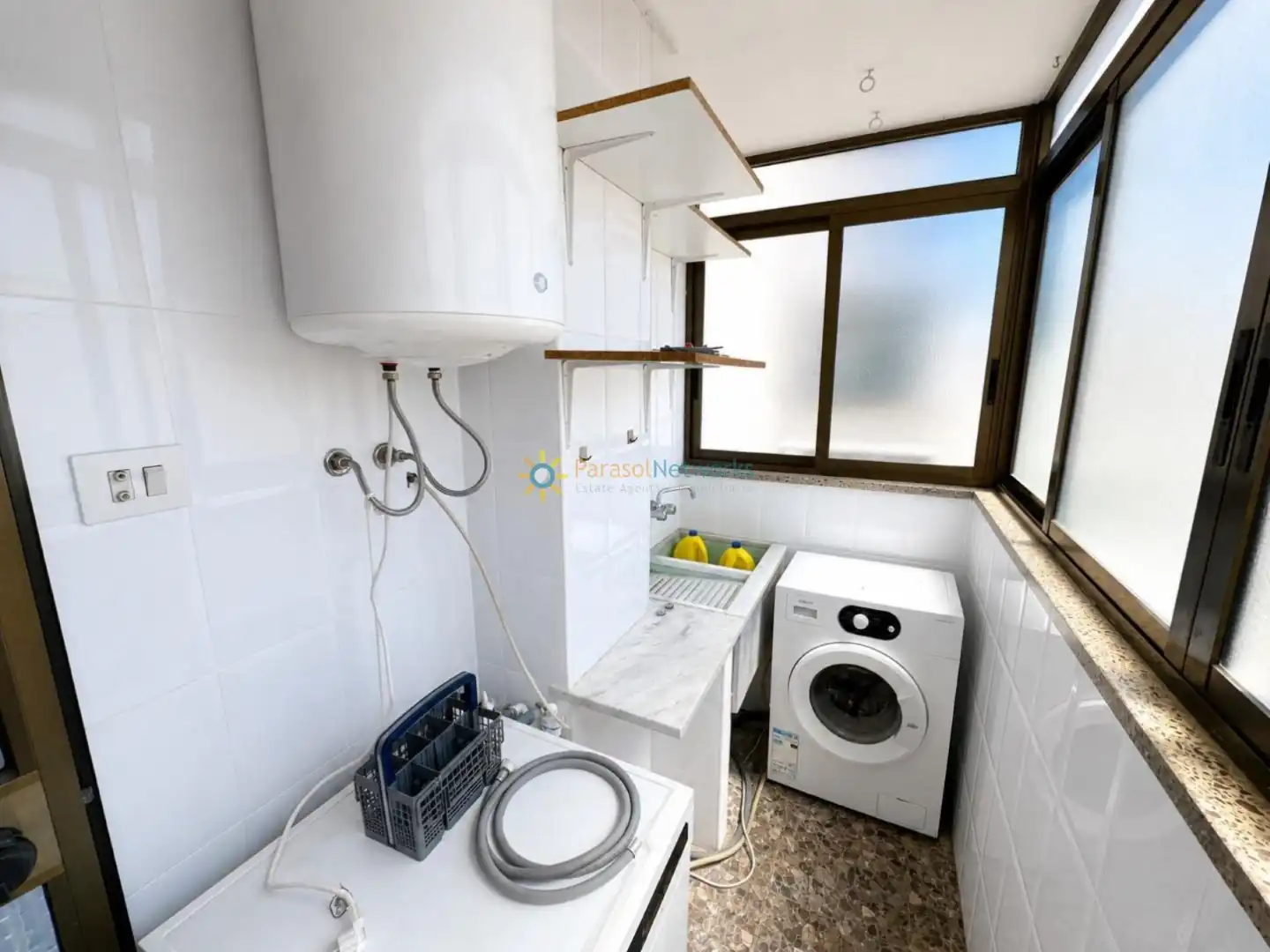 Kitchen of Flat for sale in Oliva  with Air Conditioner and Balcony