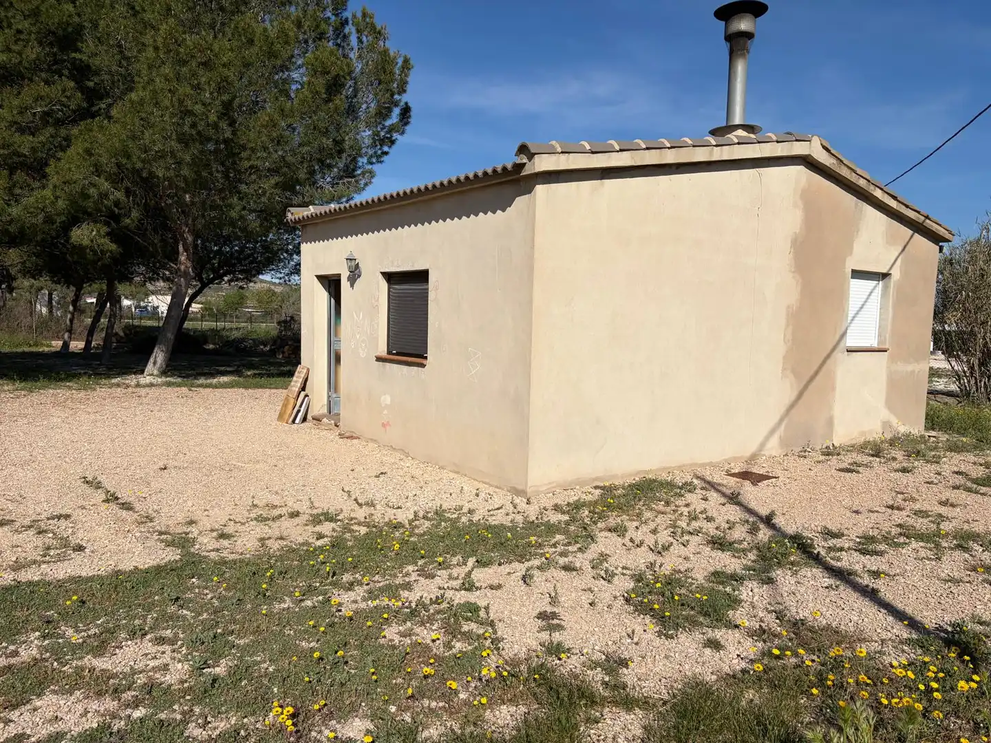 Exterior view of Houses for sale in Villena  with Private garden, Furnished and Oven