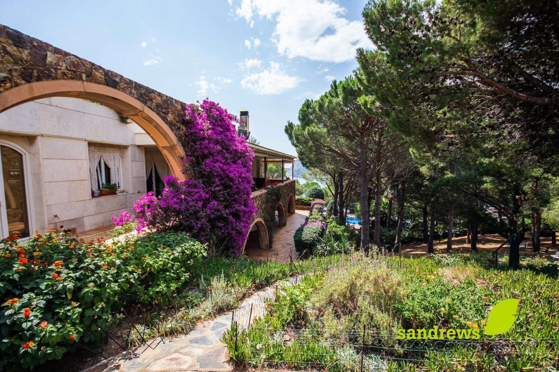 Jardí de Casa o xalet en venda en Colera amb Aire condicionat, Calefacció i Jardí privat