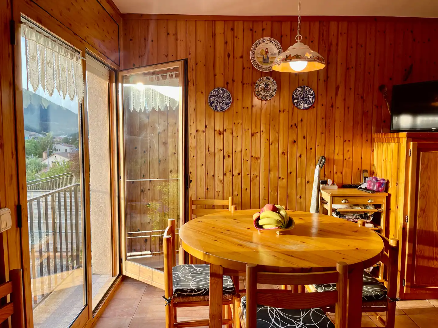 Comedor de Casa o chalet en venta en Sant Pau de Segúries con Aire acondicionado, Jardín privado y Terraza