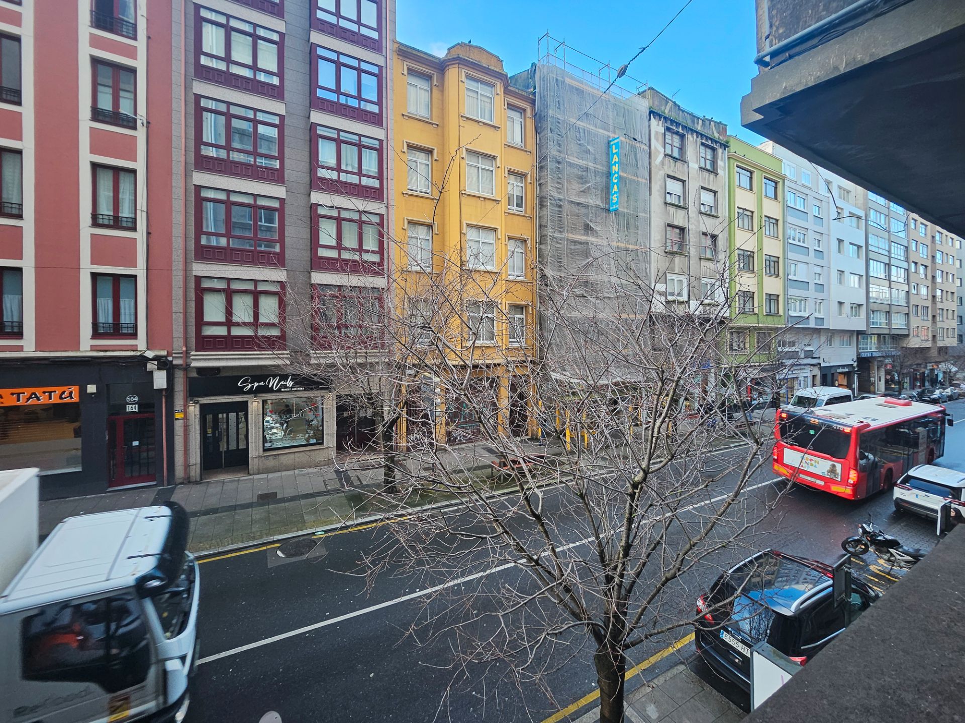 Vista exterior de Piso en venta en A Coruña Capital 