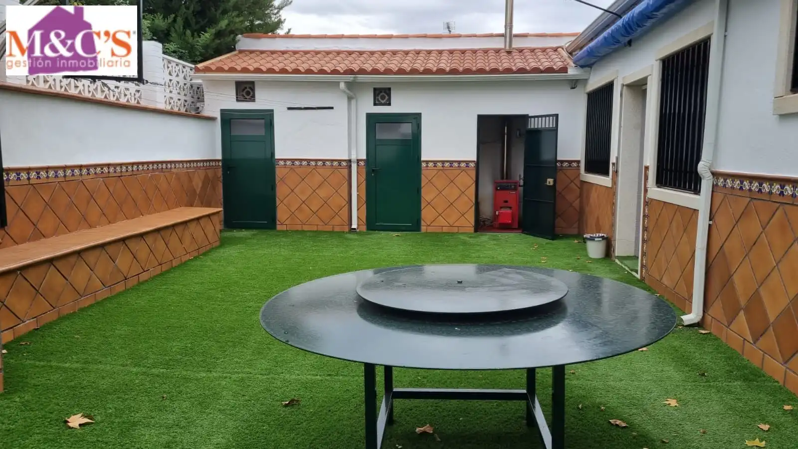 Terrassa de Casa o xalet en venda en Puertollano amb Aire condicionat, Calefacció i Jardí privat