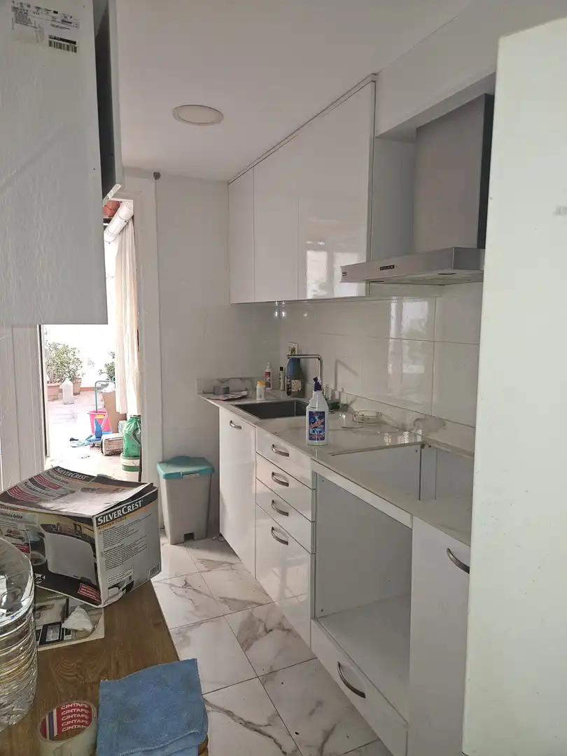 Cocina de Planta baja en venta en Sant Adrià de Besòs con Terraza