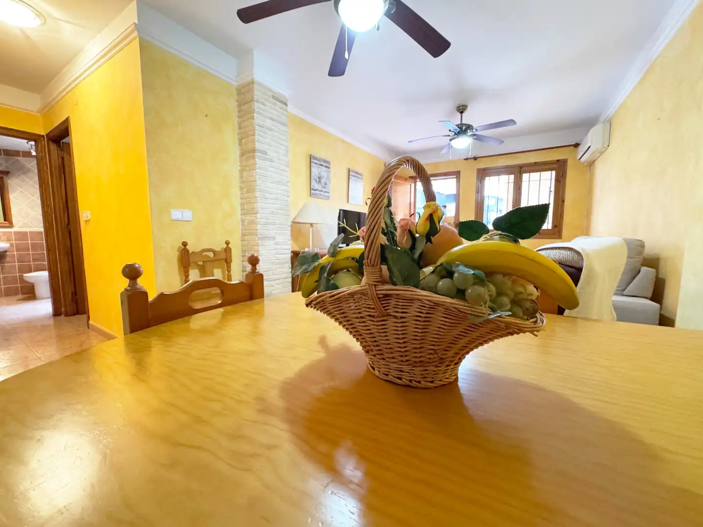 Dining room of Ground floor for sale in Los Alcázares  with Air Conditioner, Terrace and Furnished
