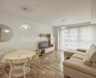 Sala d'estar de Apartament de lloguer en  Valencia Capital amb Aire condicionat, Calefacció i Jardí privat