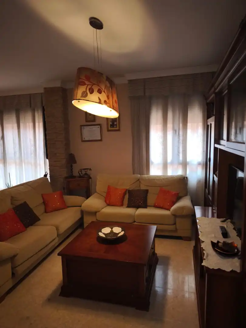 Living room of Flat for sale in  Melilla Capital  with Storage room, Furnished and Community pool