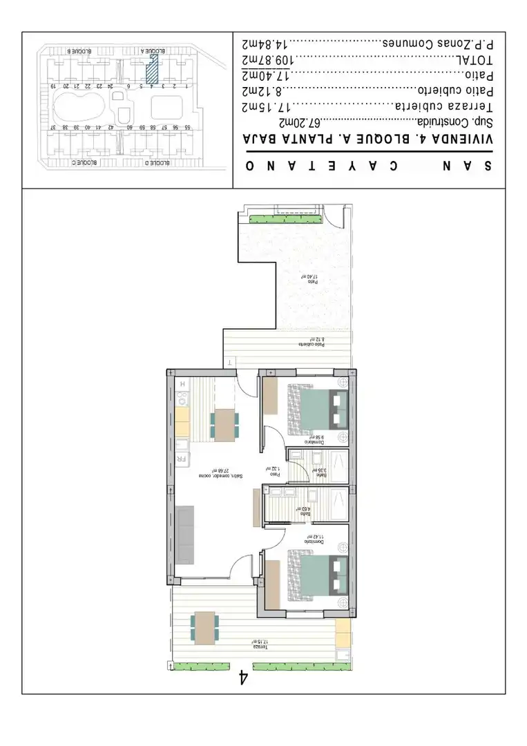 Casa con terraza en venta en San Cayetano, imagen 18