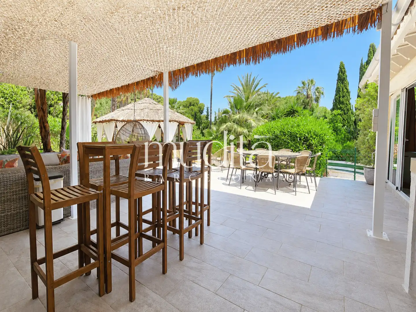 Terraza de Casa o chalet en venta en Roda de Berà con Calefacción, Jardín privado y Terraza
