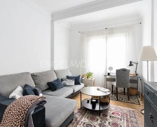 Living room of Apartment for sale in  Madrid Capital  with Heating, Terrace and Balcony