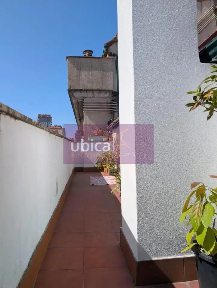 Terrace of Attic for sale in Vigo   with Heating, Parquet flooring and Terrace