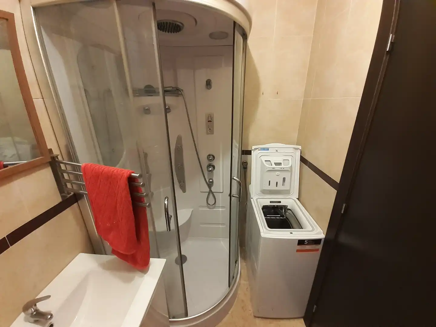 Bany de Estudi de lloguer en Ourense Capital  amb Calefacció, Parquet i Moblat