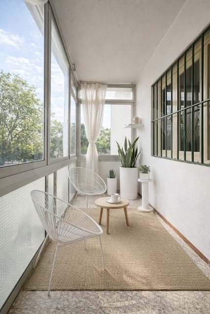 Balcony of Flat for sale in Málaga Capital  with Heating and Terrace