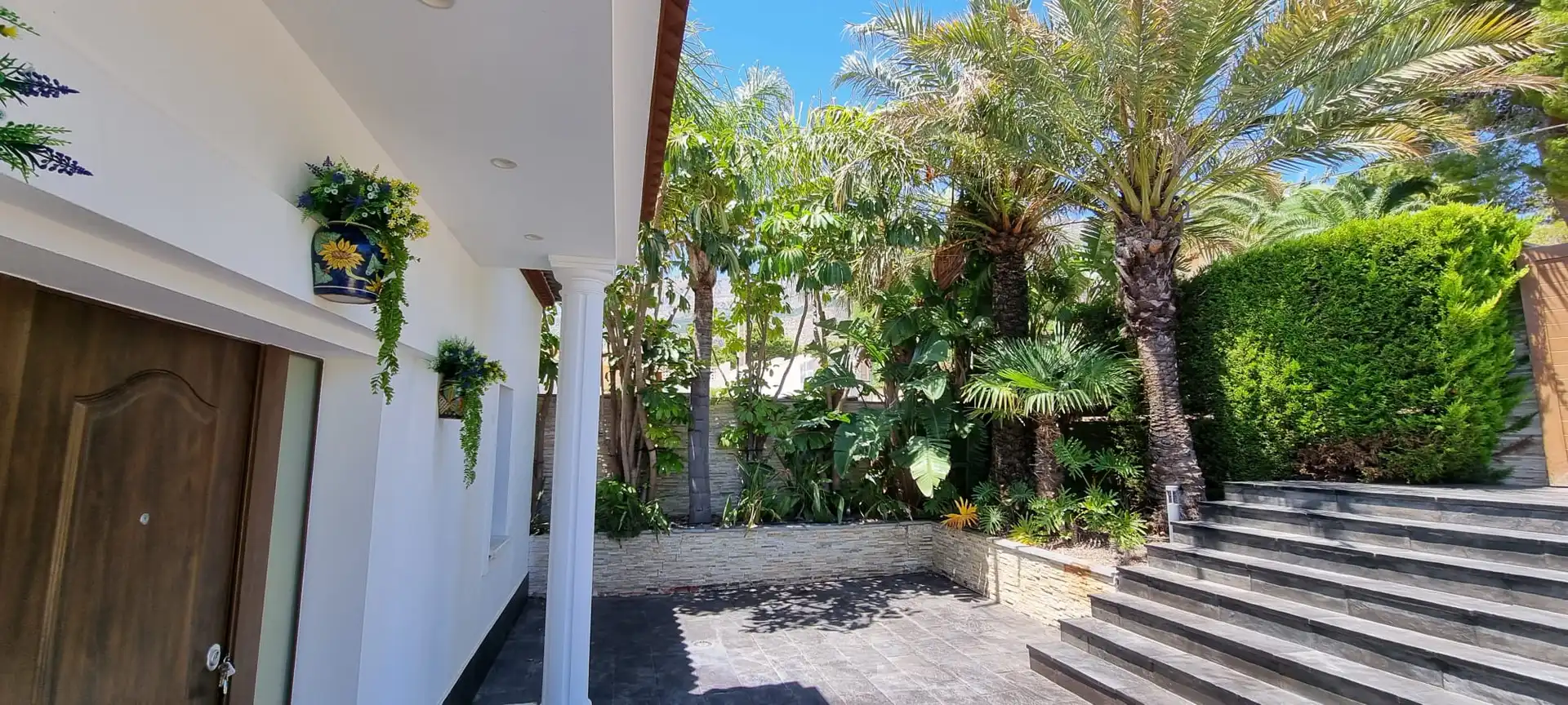 Vista exterior de Casa o chalet en venta en Altea con Aire acondicionado, Calefacción y Jardín privado