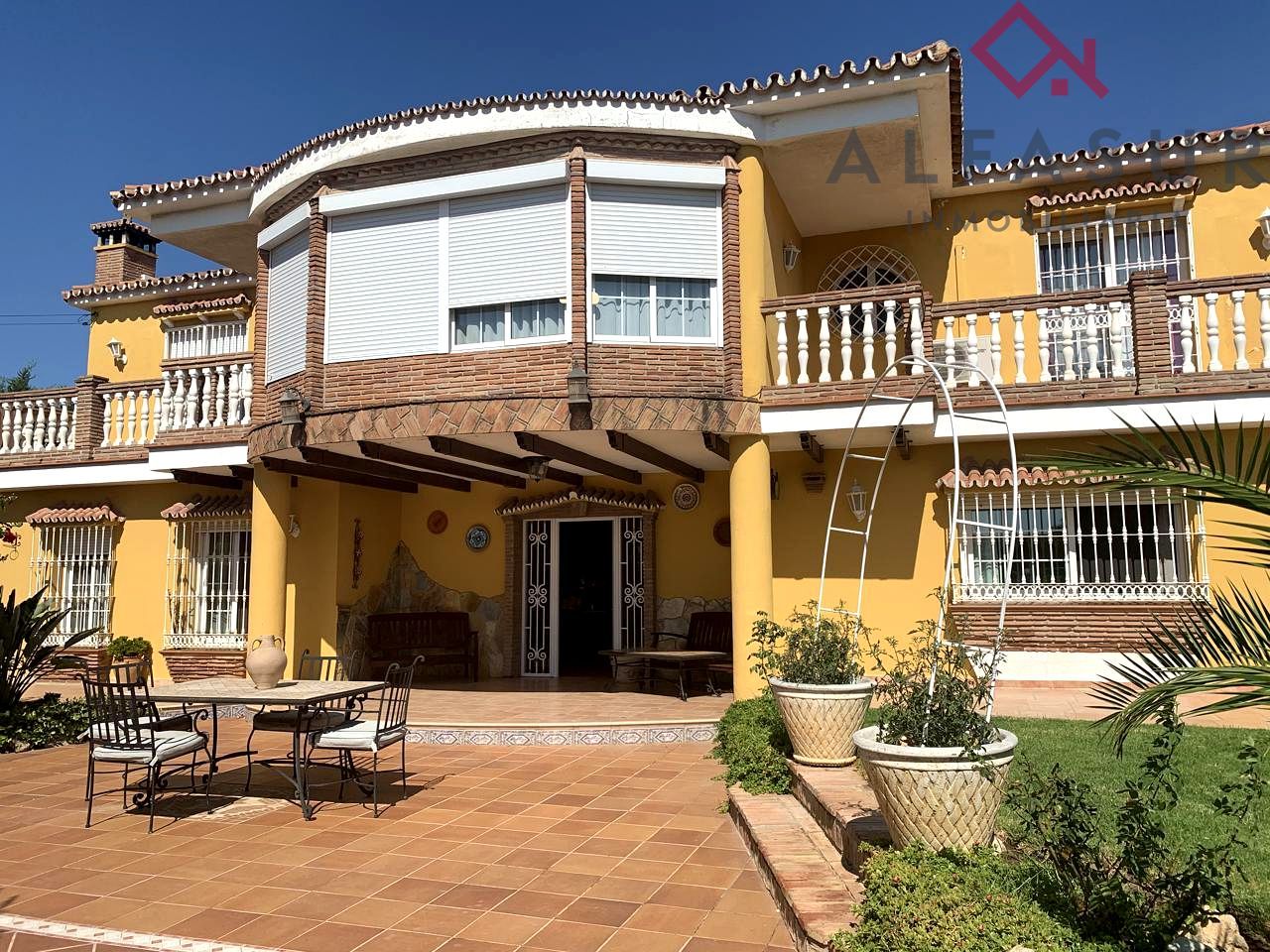 Garden of House or chalet to rent in Málaga Capital  with Air Conditioner, Heating and Private garden