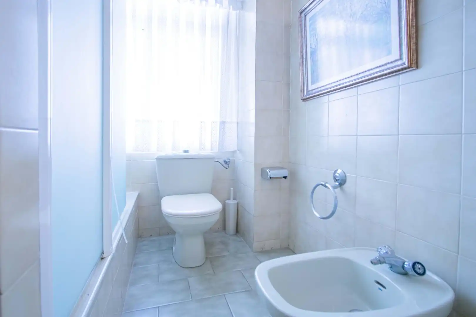 Badezimmer von Dachboden zum Verkauf in Sevilla mit Terrasse