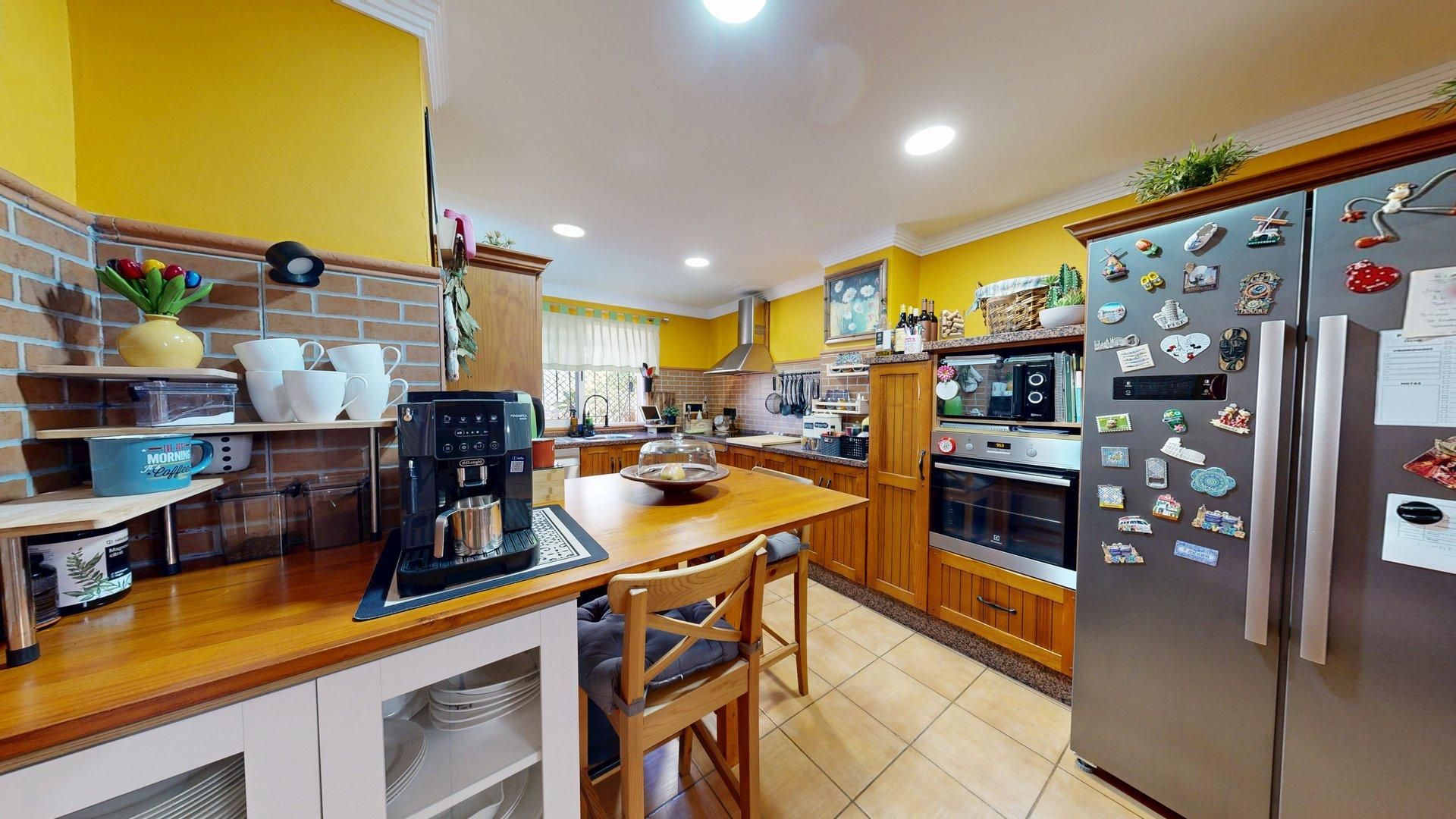 Kitchen of Single-family semi-detached for sale in Mijas  with Terrace and Balcony