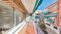 Balcony of Flat for sale in  Madrid Capital  with Heating, Terrace and Oven