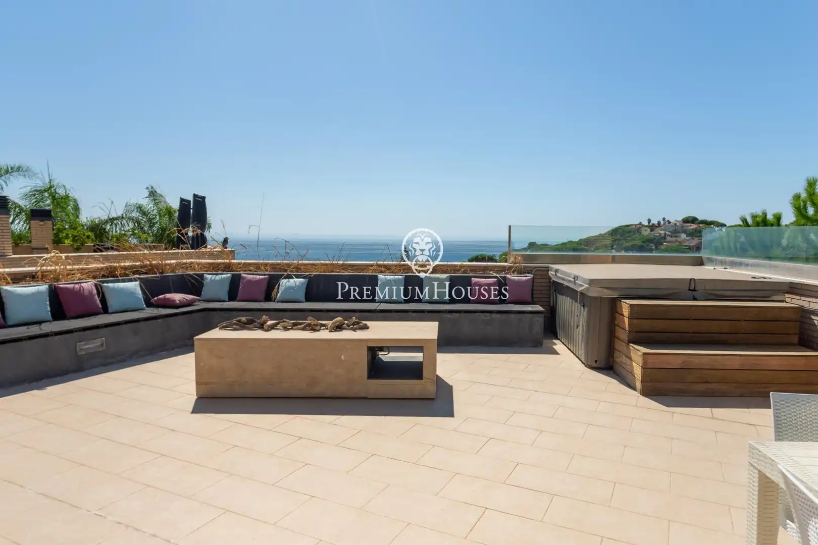 Terraza de Casa o chalet en venta en Premià de Dalt con Aire acondicionado, Calefacción y Jardín privado
