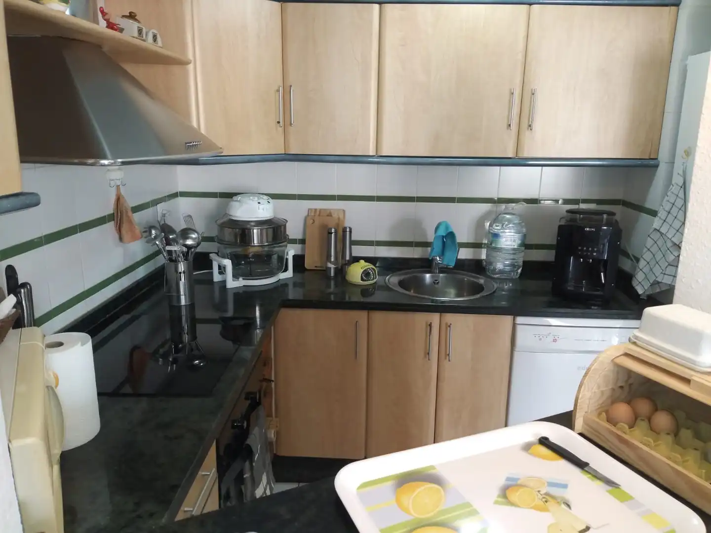 Kitchen of Flat for sale in Torrox  with Air Conditioner, Furnished and Oven