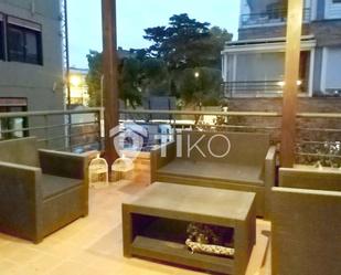 Terrace of Flat for sale in  Madrid Capital  with Air Conditioner, Heating and Private garden