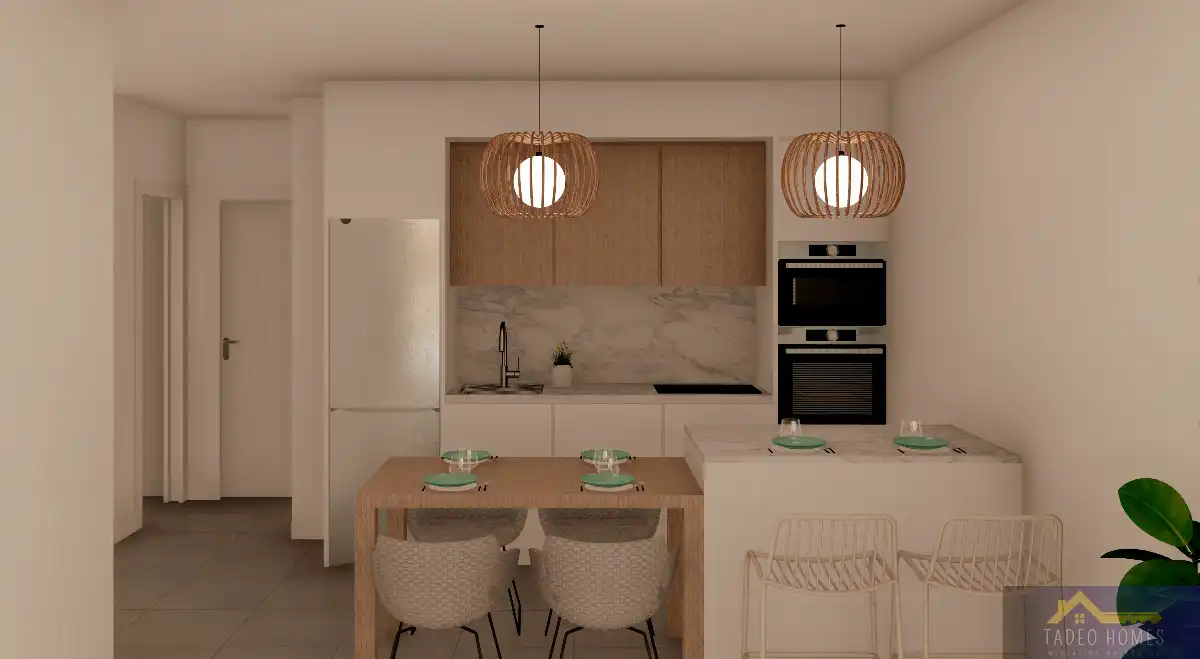 Kitchen of Apartments for sale in Torre-Pacheco  with Air Conditioner, Heating and Terrace