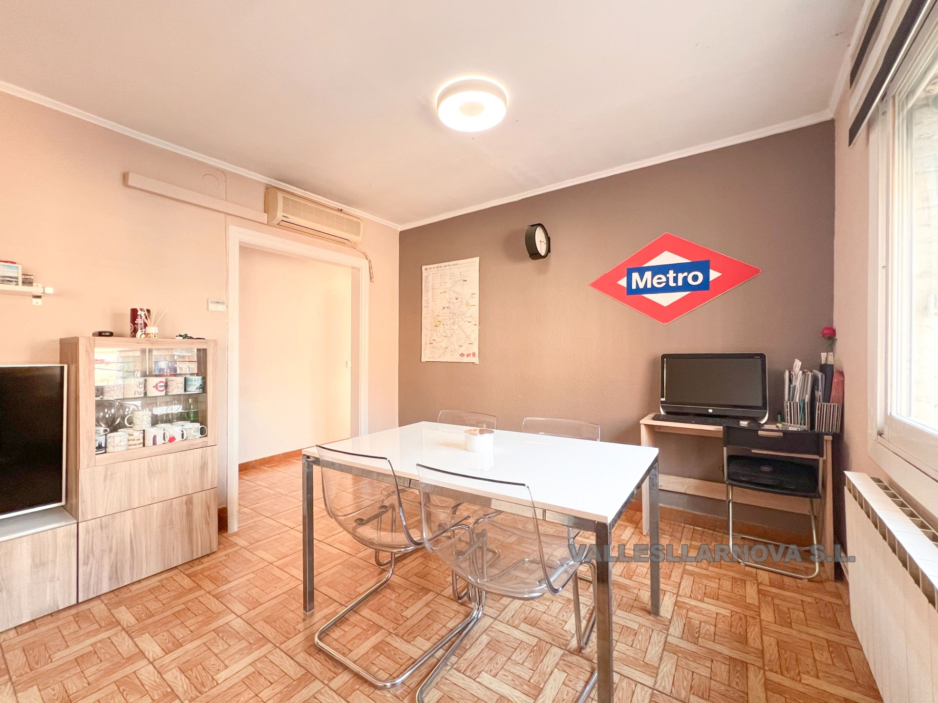 Sala d'estar de Pis en venda en Mollet del Vallès amb Aire condicionat i Calefacció