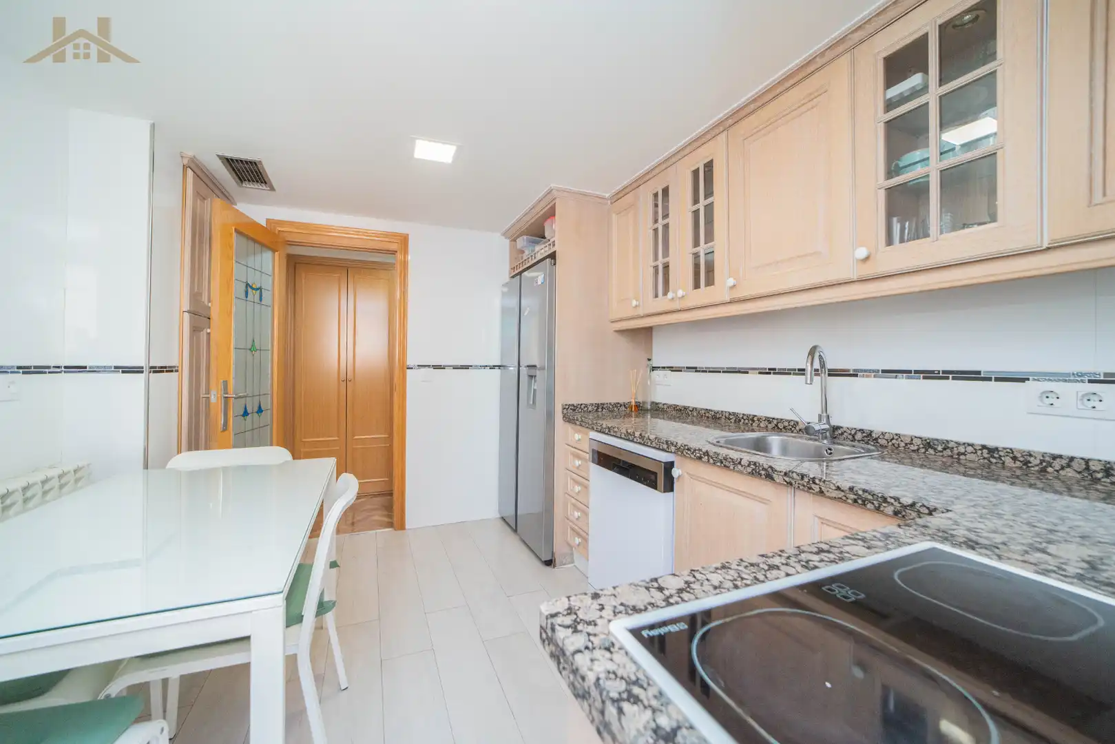 Kitchen of Flat for sale in Leganés  with Heating, Parquet flooring and Furnished