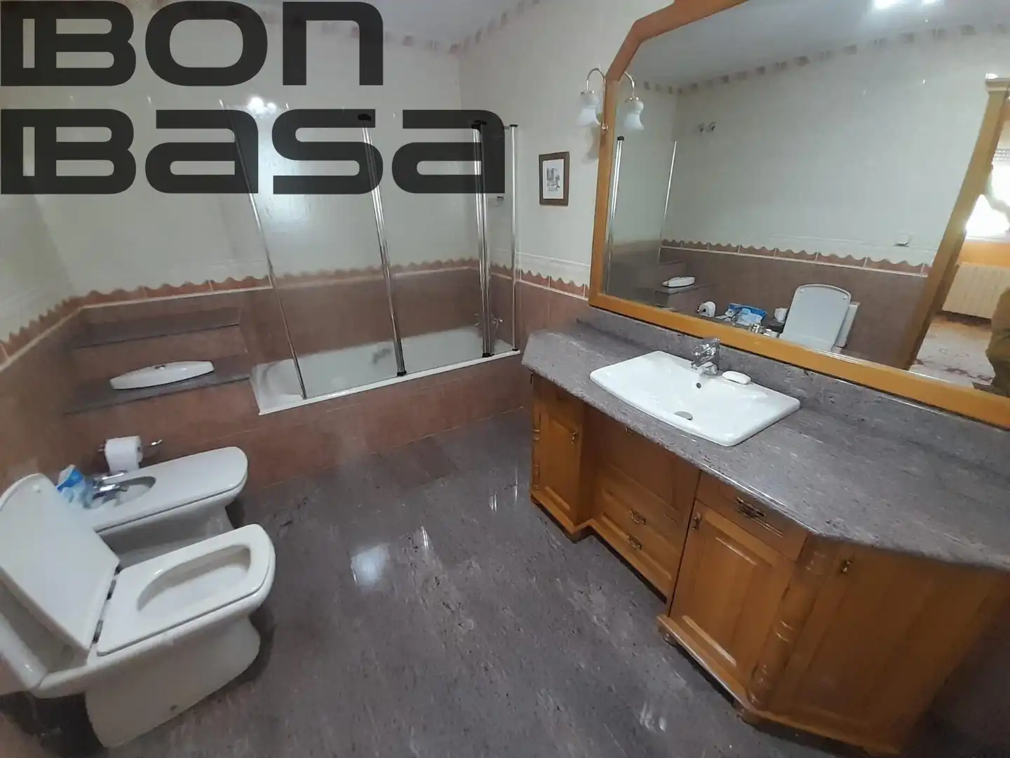 Bany de Casa o xalet en venda en Alicante / Alacant amb Aire condicionat, Jardí privat i Piscina