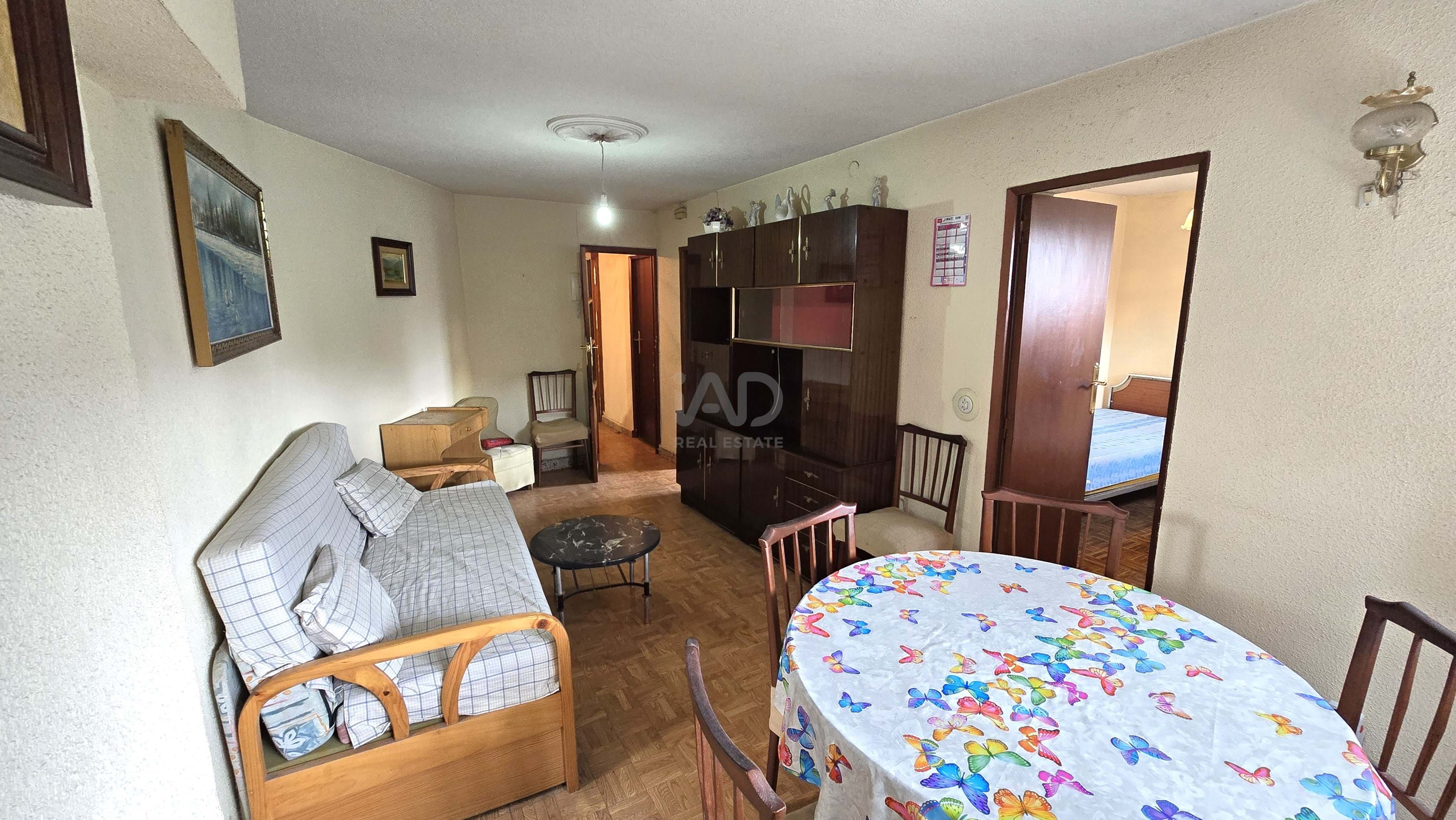 Sala d'estar de Pis en venda en  Madrid Capital