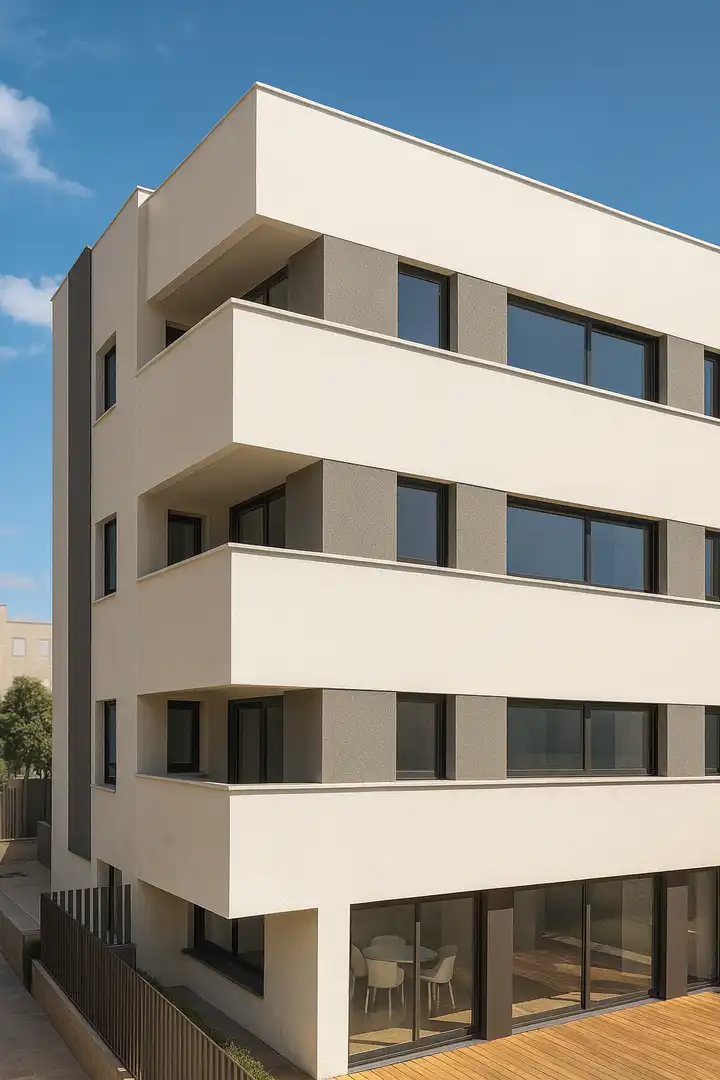Vista exterior de Piso en venta en Murcia con Aire acondicionado, Calefacción y Trastero