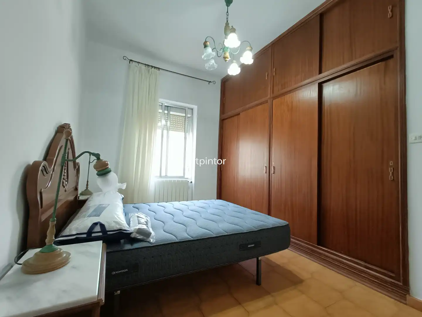 Bedroom of Flat for rent in Cáceres  with Heating, Furnished and Oven