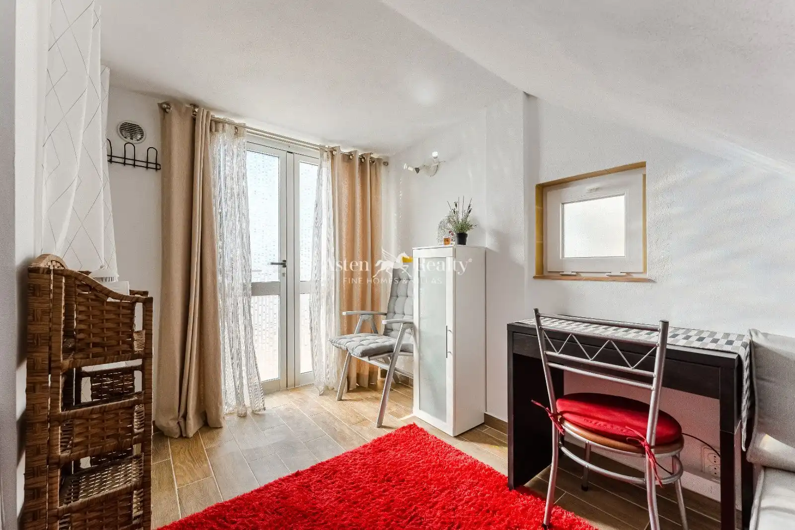 Schlafzimmer von Einfamilien-Reihenhaus zum Verkauf in Santiago del Teide mit Privatgarten, Terrasse und Abstellraum