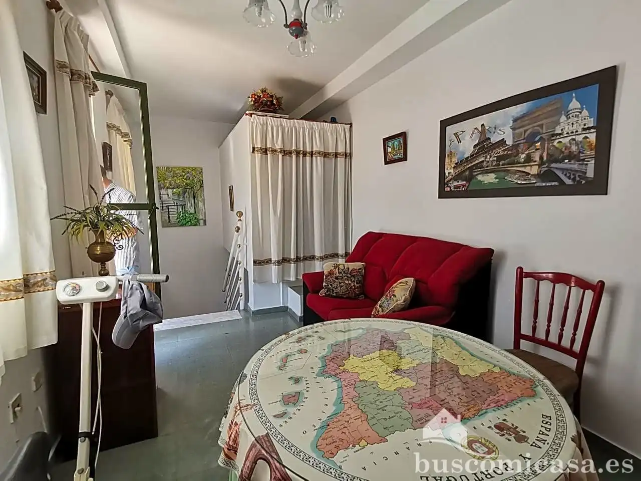 Sala d'estar de Casa o xalet en venda en Linares amb Terrassa i Balcó