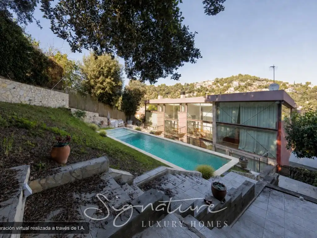 Piscina de Casa o chalet en venta en Barcelona con Aire acondicionado