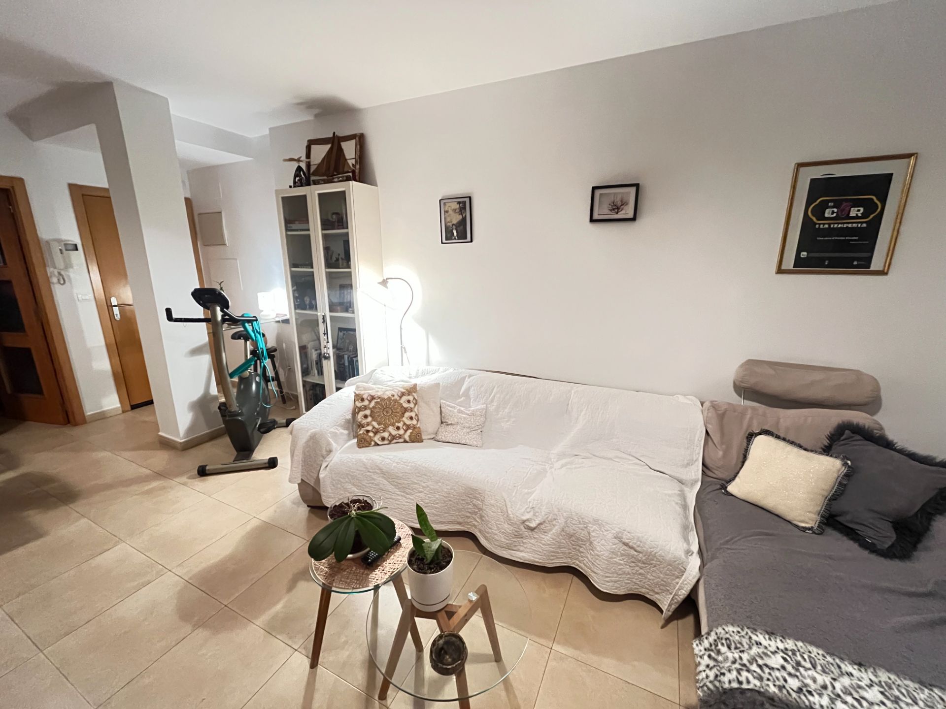 Wohnzimmer von Dachboden zum verkauf in Canet d'En Berenguer mit Heizung, Terrasse und Möbliert