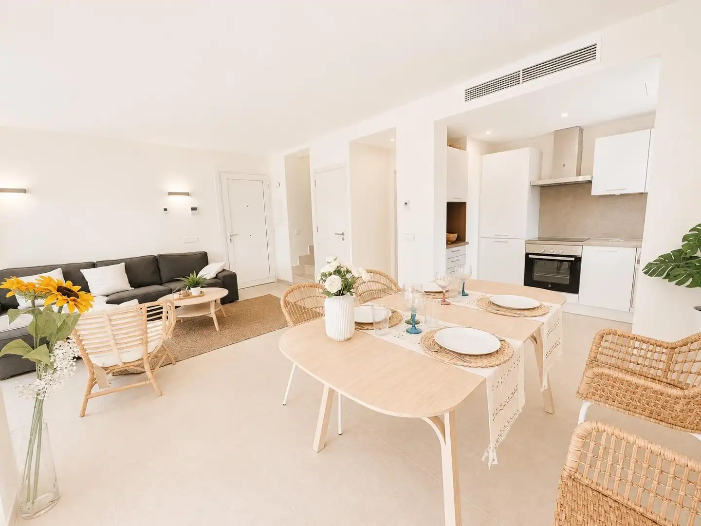 Sala de estar de Casa o chalet en venta en Campos con Aire acondicionado, Calefacción y Jardín privado