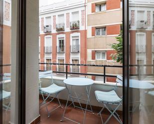 Balcony of Apartment to rent in  Madrid Capital  with Air Conditioner, Terrace and Balcony