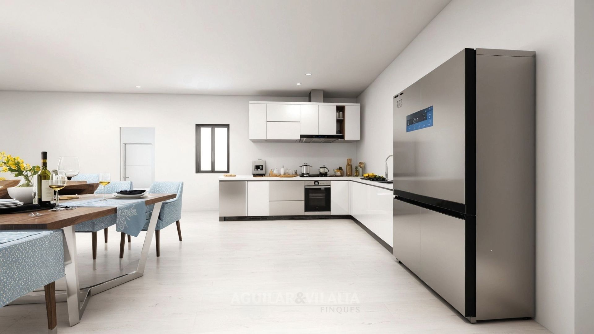 Kitchen of Flat for sale in Vilanova del Vallès  with Air Conditioner and Heating