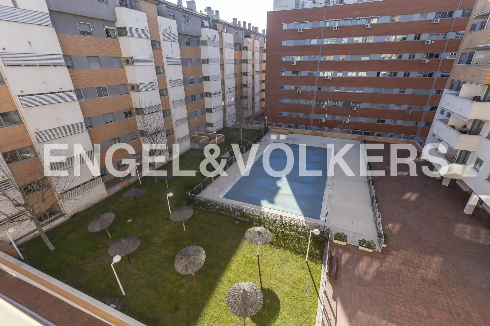 Terrasse von Wohnung zur Miete in Alcorcón mit Klimaanlage, Heizung und Parkett