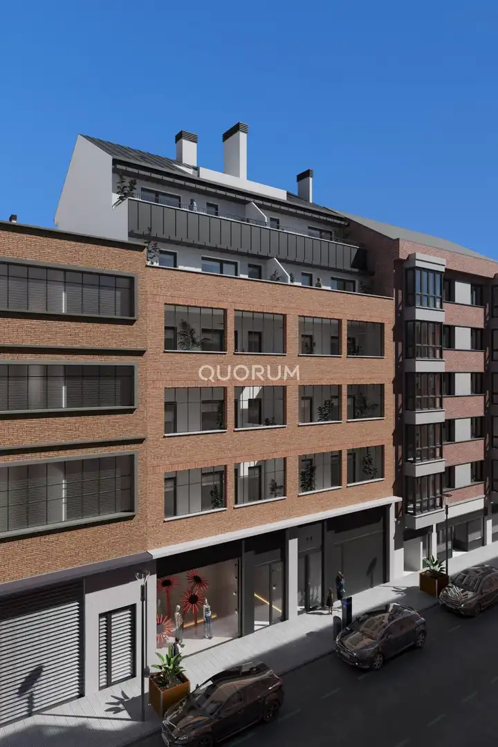 Vista exterior de Piso en venta en Bilbao  con Calefacción y Terraza